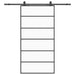 Ușă glisantă cu set de feronerie neagră 102x205 cm Sticlă ESG - WALTI WALTI