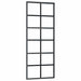 Ușă glisantă cu set de feronerie neagră 76x205 cm Sticlă ESG - WALTI WALTI