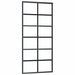 Ușă glisantă cu set de feronerie neagră 90x205 cm Sticlă ESG - WALTI WALTI