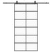 Ușă glisantă cu set de feronerie neagră 102x205 cm Sticlă ESG - WALTI WALTI
