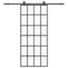 Ușă glisantă cu set de feronerie neagră 90x205 cm Sticlă ESG - WALTI WALTI