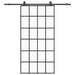 Ușă glisantă cu set de feronerie neagră 102x205 cm Sticlă ESG - WALTI WALTI
