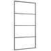 Ușă glisantă cu set de feronerie neagră 102,5x205 cm Sticlă ESG - WALTI WALTI