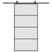 Ușă glisantă cu set de feronerie neagră 102,5x205 cm Sticlă ESG - WALTI WALTI