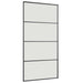 Ușă glisantă cu set de feronerie neagră 102,5x205 cm Sticlă ESG - WALTI WALTI