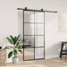 Ușă glisantă cu set de feronerie neagră 102,5x205 cm Sticlă ESG - WALTI WALTI