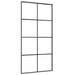 Ușă glisantă cu set de feronerie neagră 102,5x205 cm Sticlă ESG - WALTI WALTI