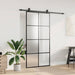 Ușă glisantă cu set de feronerie neagră 102,5x205 cm Sticlă ESG - WALTI WALTI