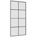 Ușă glisantă cu set de feronerie neagră 102,5x205 cm Sticlă ESG - WALTI WALTI