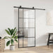 Ușă glisantă cu set de feronerie neagră 102,5x205 cm Sticlă ESG - WALTI WALTI