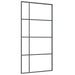 Ușă glisantă cu set de feronerie neagră 102,5x205 cm Sticlă ESG - WALTI WALTI