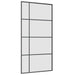 Ușă glisantă cu set de feronerie neagră 102,5x205 cm Sticlă ESG - WALTI WALTI