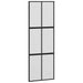Ușă glisantă cu set feronerie neagră 76x205cm sticlă securizată - WALTI WALTI