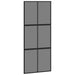 Ușă glisantă cu set feronerie neagră 90x205cm sticlă securizată - WALTI WALTI