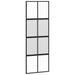 Ușă glisantă cu set feronerie neagră 76x205cm sticlă securizată - WALTI WALTI