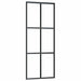 Ușă glisantă cu set de feronerie neagră 76x205 cm Sticlă ESG - WALTI WALTI