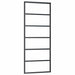 Ușă glisantă cu set de feronerie neagră 76x205 cm Sticlă ESG - WALTI WALTI