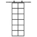 Ușă glisantă cu set de feronerie neagră 76x205 cm Sticlă ESG - WALTI WALTI