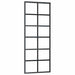 Ușă glisantă cu set de feronerie neagră 76x205 cm Sticlă ESG - WALTI WALTI