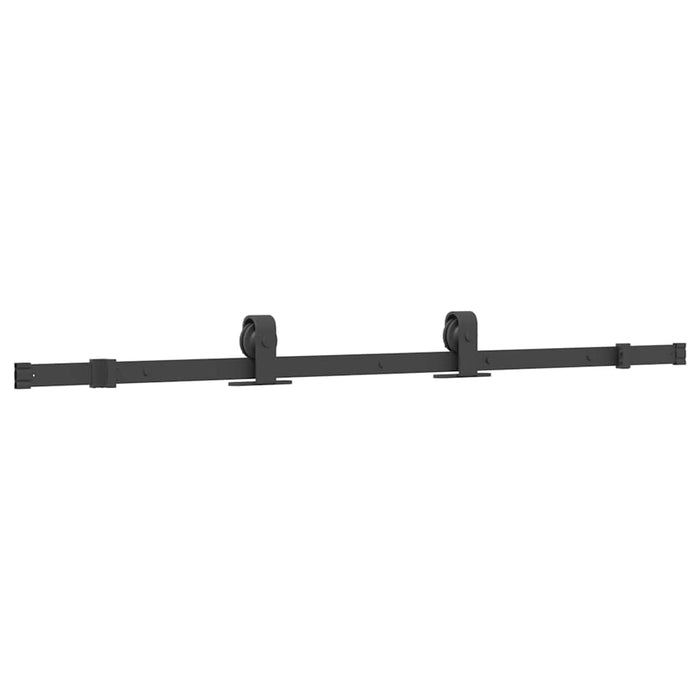 Ușă glisantă cu set de feronerie neagră 76x205 cm Sticlă ESG - WALTI WALTI