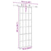 Ușă glisantă cu set de feronerie neagră 76x205 cm Sticlă ESG - WALTI WALTI