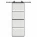Ușă glisantă cu set de feronerie neagră 76x205 cm Sticlă ESG - WALTI WALTI
