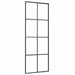 Ușă glisantă cu set de feronerie neagră 76x205 cm Sticlă ESG - WALTI WALTI