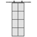 Ușă glisantă cu set de feronerie neagră 76x205 cm Sticlă ESG - WALTI WALTI