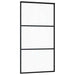 Ușă glisantă cu set de feronerie neagră 102x205 cm Sticlă ESG - WALTI WALTI