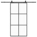 Ușă glisantă cu set de feronerie neagră 102x205 cm Sticlă ESG - WALTI WALTI