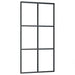 Ușă glisantă cu set de feronerie neagră 102x205 cm Sticlă ESG - WALTI WALTI