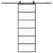 Ușă glisantă cu set de feronerie neagră 76x205 cm Sticlă ESG - WALTI WALTI