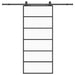 Ușă glisantă cu set de feronerie neagră 90x205 cm Sticlă ESG - WALTI WALTI