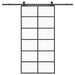 Ușă glisantă cu set de feronerie neagră 102x205 cm Sticlă ESG - WALTI WALTI