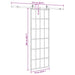 Ușă glisantă cu set de feronerie neagră 76x205 cm Sticlă ESG - WALTI WALTI