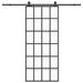 Ușă glisantă cu set de feronerie neagră 90x205 cm Sticlă ESG - WALTI WALTI