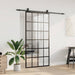Ușă glisantă cu set de feronerie neagră 102x205 cm Sticlă ESG - WALTI WALTI