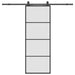 Ușă glisantă cu set de feronerie neagră 76x205 cm Sticlă ESG - WALTI WALTI