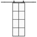 Ușă glisantă cu set de feronerie neagră 76x205 cm Sticlă ESG - WALTI WALTI