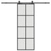 Ușă glisantă cu set de feronerie neagră 76x205 cm Sticlă ESG - WALTI WALTI