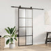 Ușă glisantă cu set de feronerie neagră 90x205 cm Sticlă ESG - WALTI WALTI