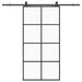 Ușă glisantă cu set de feronerie neagră 102,5x205 cm Sticlă ESG - WALTI WALTI