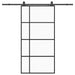 Ușă glisantă cu set de feronerie neagră 102,5x205 cm Sticlă ESG - WALTI WALTI