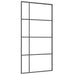 Ușă glisantă cu set de feronerie neagră 102,5x205 cm Sticlă ESG - WALTI WALTI