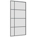 Ușă glisantă cu set de feronerie neagră 102,5x205 cm Sticlă ESG - WALTI WALTI