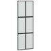 Ușă glisantă cu set feronerie neagră 76x205cm sticlă securizată - WALTI WALTI