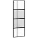 Ușă glisantă cu set feronerie neagră 76x205cm sticlă securizată - WALTI WALTI
