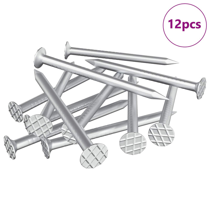 Cuie pentru Lemn 12 pcs Argintiu Ø 3 x 15 mm Metal - WALTI WALTI