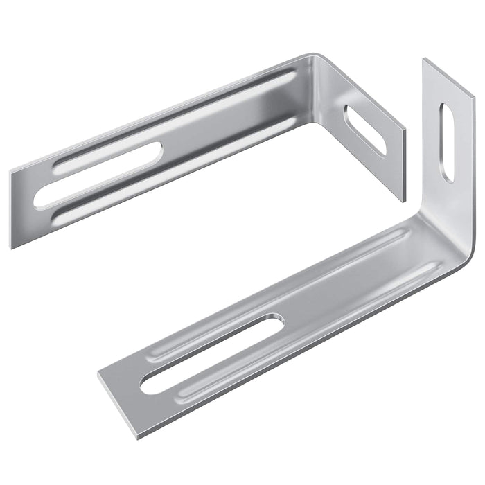 Bracket anti-tiltare 2 pcs Argintiu 74,5 x 15 x 32 mm Fier - WALTI WALTI