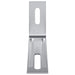 Bracket anti-tiltare 12 pcs Argintiu 74,5 x 15 x 32 mm Fier - WALTI WALTI